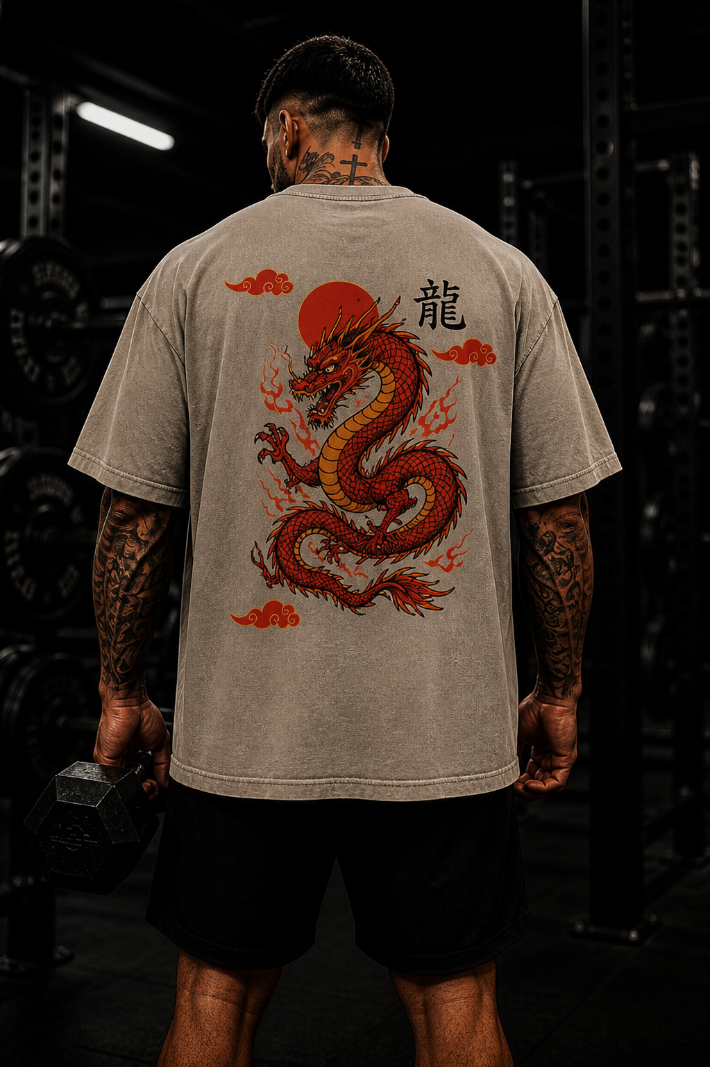 Dragão Chinês Tee PREMIUM