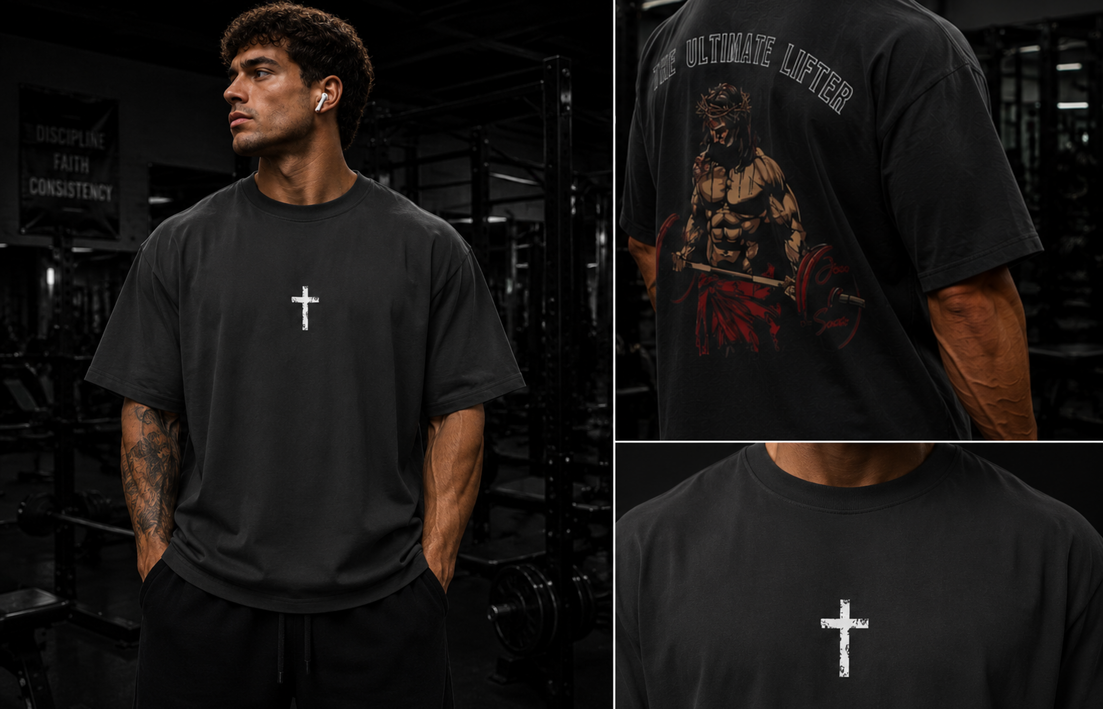 JESUS Last Lifter Tee Essential